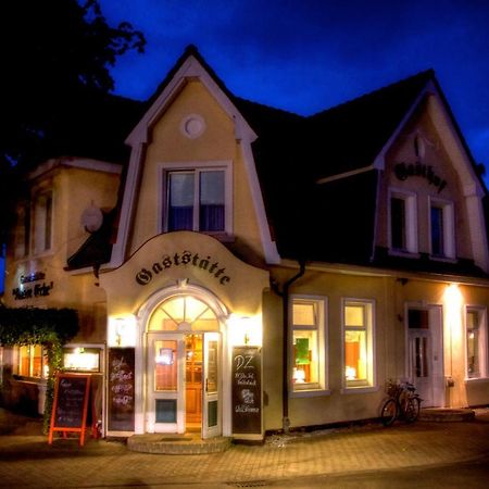 Restaurant Und Pension Zur Nassen Ecke Wittenbeck Exterior photo